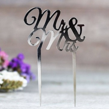 Comprar cake topper mr mrs