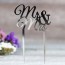 Comprar cake topper mr mrs